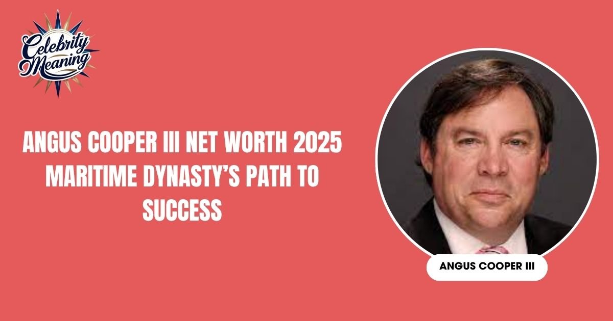 Angus Cooper Net Worth