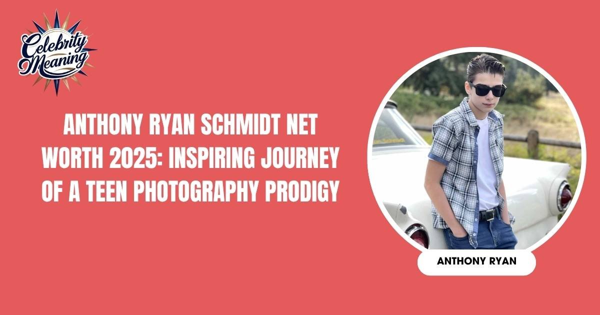 Anthony Ryan Schmidt Net Worth